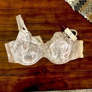 Cacique Lane Bryant bra NWT 44dd underwire lace